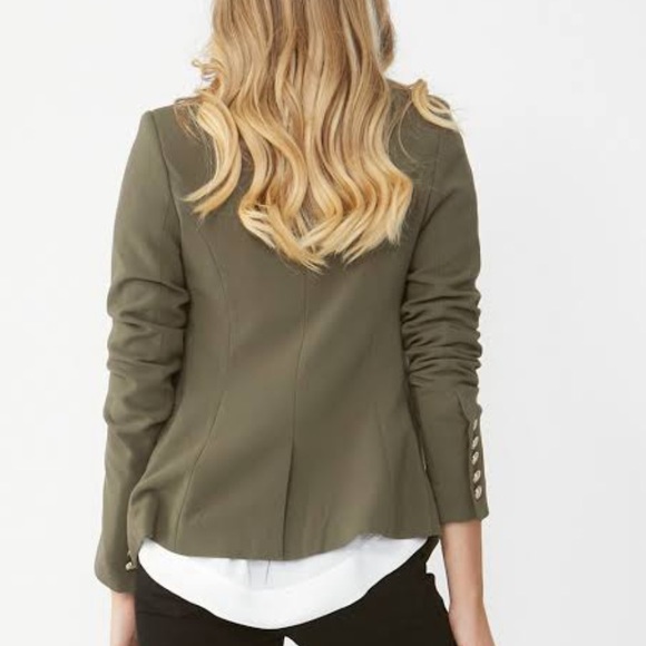 Military Khaki Blazer - Picture 7 of 11